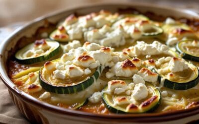Gratin de Courgettes au Fromage de Chèvre